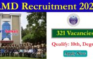 AMD Notification 2022 – Opening for 321 Security Guard, ASO Posts