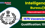 Intelligence Bureau Notification 2023 – Opening for 1675 MTS Posts | Apply Online