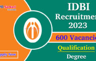 IDBI Bank Notification 2023 – Opening for 600 Assistant Executive Posts | Apply Online