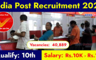 India Post Notification 2023 – Opening for 40,889 GDS Posts | Apply Online