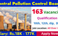 CPCB Notification 2023 – Opening for 163 UDC, DEO Posts | Apply Online