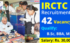 IRCTC Notification 2023 – Opening for 42 Hospitality Monitors Posts | Walk-In-Interview