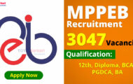 MPPEB Notification 2023 – Opening for 3047 Supervisor Posts | Apply Online