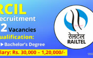 RCIL Notification 2023 – Opening for 12 Engineer Posts | Apply Offline