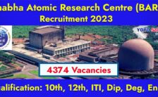 BARC Notification 2023 – Opening for 4,374 Trainee Posts | Apply Online