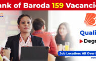 BOB Notification 2023 – Opening for 159 Executive Posts | Apply Online