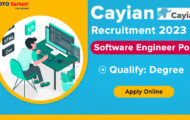 Cayian Notification 2023 – Opening for Various Software Engineer Posts | Apply Online