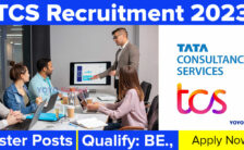 TCS Notification 2023 – Opening for Various Tester Posts | Apply Online