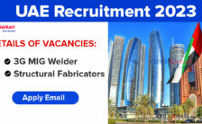 UAE Notification 2023 – Opening for Various Welder Posts | Apply Email
