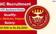 ESIC Notification 2023 – Opening for 56 OT Assistant Posts | Apply Online