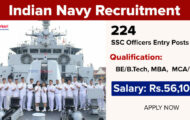 Indian Navy Notification 2023 – Opening for 224 SSC Officer Posts | Apply Online