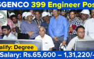 TSGENCO Notification 2023 – Opening for 399 Engineer Posts | Apply Online