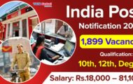 India Post Notification 2023 – Opening for 1,899 Sports Quota Posts | Apply Online