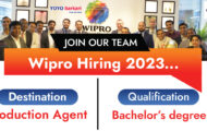 Wipro Notification 2023 – Opening for Various Production Agent Posts | Apply Online