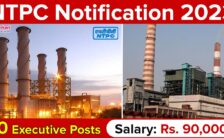 NTPC Notification 2023 – Opening for 50 Executive Posts | Apply Online