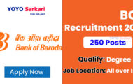 BOB Notification 2023 – Opening for 250 Manager Posts | Apply Online