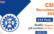CSIR CASE Recruitment 2024 for 444 Officer Posts