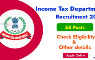 Income Tax Department Recruitment 2024 for 55 MTS Posts