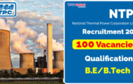 NTPC Recruitment 2024: New Notification Out for 100 Vacancies | Check Posts and Qualification Details