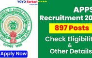 APPSC Recruitment 2024 for 897 Group II Posts