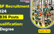CISF Recruitment 2024: Opportunity for 836 Assistant SI Positions