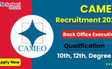 Cameo Corporate Services Limited Recruitment 2024: Explore opportunities for Executive Position
