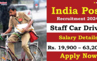 India Post Office Notification 2024: Seize the Opportunity for 78 Staff Car Driver Posts