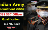 Indian Army Recruitment 2024: Eligibility and Application Details for 381 SSC Officer Posts