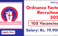 Ordnance Factory Itarsi Recruitment 2024: Check Out Eligibility and Application Procedures for 105 Chemical Process Worker Posts