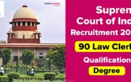 Supreme Court of India Recruitment 2024: Online Application Details for 90 Law Clerk Posts