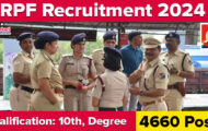RPF Recruitment 2024: Vacancy Details and Selection Process for 4660 Sub Inspector Post