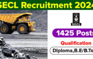 SECL Recruitment 2024: Check Out Complete Details for 1425 Apprentice Posts