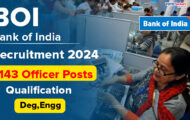 BOI Recruitment 2024: Explore the Selection Process and Salary Details for 143 Officer Posts