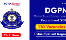 DGPM Recruitment 2024: New Opportunity for 110 Additional Assistant Director Posts