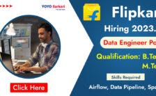 Flipkart Recruitment 2024: Eligibility and Application Details for Data Engineer II Post