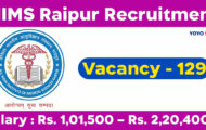 AIIMS Raipur Recruitment 2024: Check Out Details Information for 129 Professor Posts