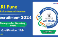 ARI Pune Recruitment 2024: Explore The Opportunities For Various Stenographer Posts