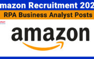Amazon Recruitment 2024: Opportunities for Various RPA Business Analyst Posts