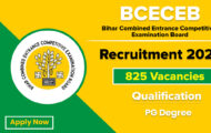 BCECEB Recruitment 2024: Online Applications for 825 Senior Resident, Tutor Posts