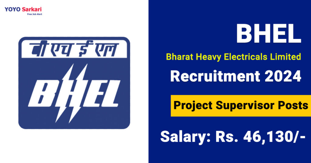 Bharat Heavy Electricals Limited - BHEL Recruitment 2024 - Last Date 11 May at Govt Exam Update