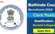 Bathinda Court Recruitment 2024: Offline Application For 16 Clerks Posts