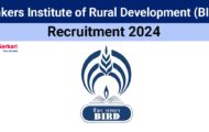 BIRD NABARD Recruitment 2024: Details For Various Research Officer Posts