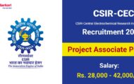 CECRI Chennai Recruitment 2024: Walk-in-Interview For Various Project Associate Posts