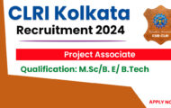 CLRI Kolkata Recruitment 2024: Walk-In-Interview for Various Associate Posts