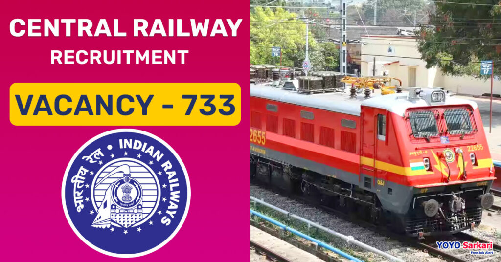 Central railway recruitment 2024