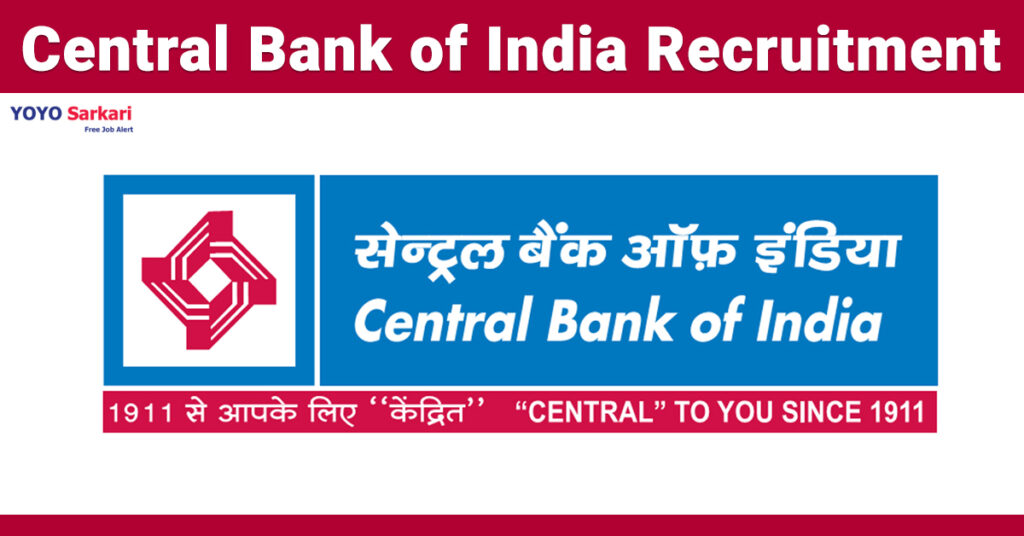 Central Bank of India Recruitment 2024(BAnk Job) - Last Date 29 April at Govt Exam Update