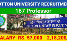 Cotton University Recruitment 2024 – Open for Email Application 167 Professor Posts
