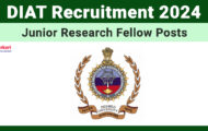 DIAT Recruitment 2024: Various Junior Research Fellow Posts Apply Through Email