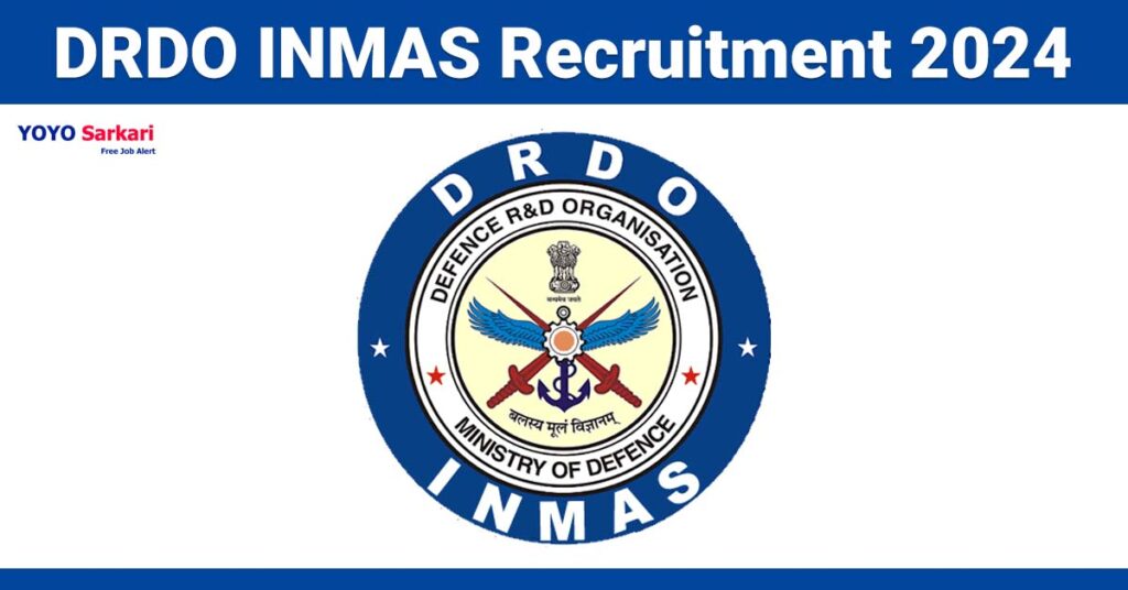 38 Posts - Institute of Nuclear Medicine and Allied Sciences - DRDO INMAS Recruitment 2024 - Last Date 15 May at Govt Exam Update