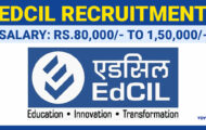 EDCIL Recruitment 2024: Applications for Various Chief Consultants Post